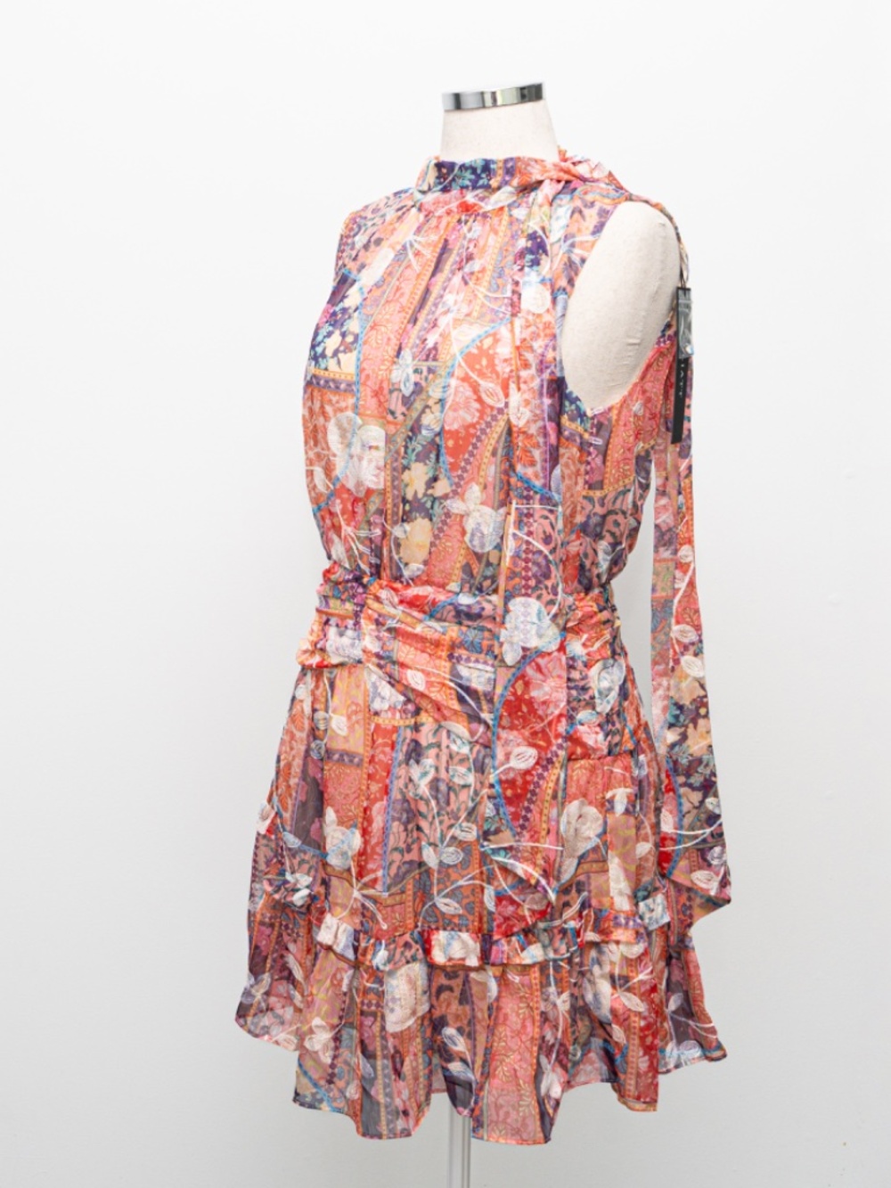 Elliatt - Instrumental Floral Ruffle Dress - Picture 13 of 13
